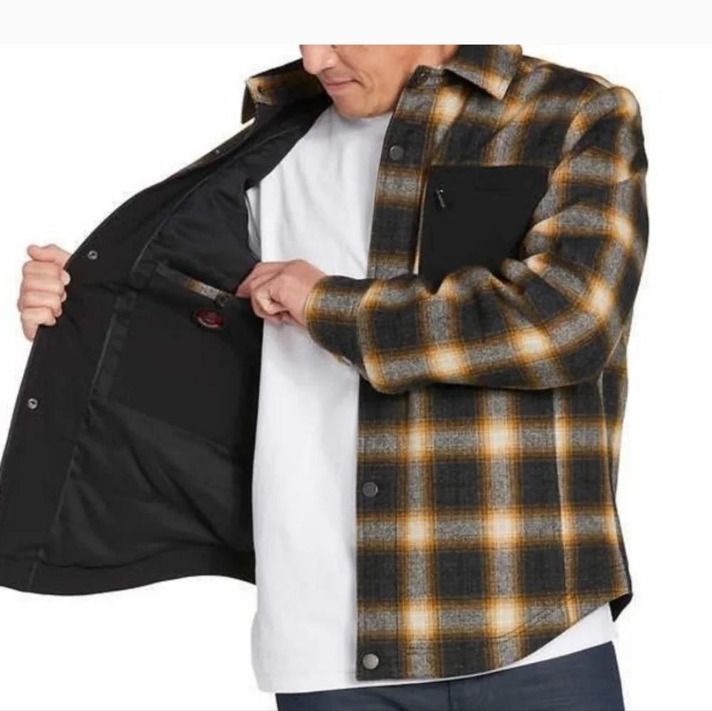Pendleton Men’s Wool Blend Shirt Jacket nwt gray